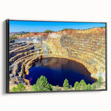 Black and white vintage poster art of Andalucia landscape on framed canvas, suitable for bedroom decor.