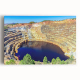 Black and white stretched canvas of Andalucia, Spain scenery, ideal for kitchen wall art.