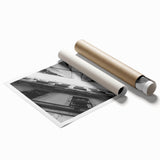 Extra large wall art featuring a floral design in pastel shades on rolled canvas, ideal for classy bathroom decor.