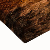 Black and white landscape art painting on stretched canvas, depicting a serene European scenery.