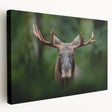 Scenic stretched canvas depicting a serene European landscape in soft earth tones, suitable for kitchen wall art.
