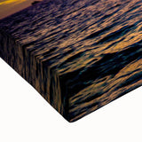 Large art of Cabo San Lucas landscape in black and white on stretched canvas, suitable for bedroom wall decor.