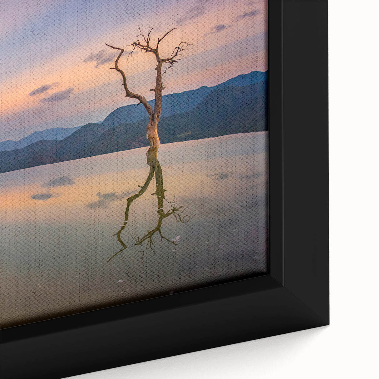 Extra large framed canvas featuring a textured, colorful depiction of Oaxaca scenery, ideal for living room decor.