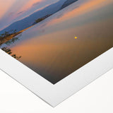 Art deco poster featuring a scenic Oaxaca landscape on rolled canvas, ideal for dining room wall art.