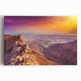 Black and white large art print of a Middle Eastern cityscape on stretched canvas, suitable for kitchen wall art.