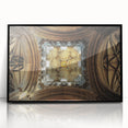 Large abstract wall art depicting a serene New Zealand Canterbury landscape in muted earth tones on a framed acrylic.