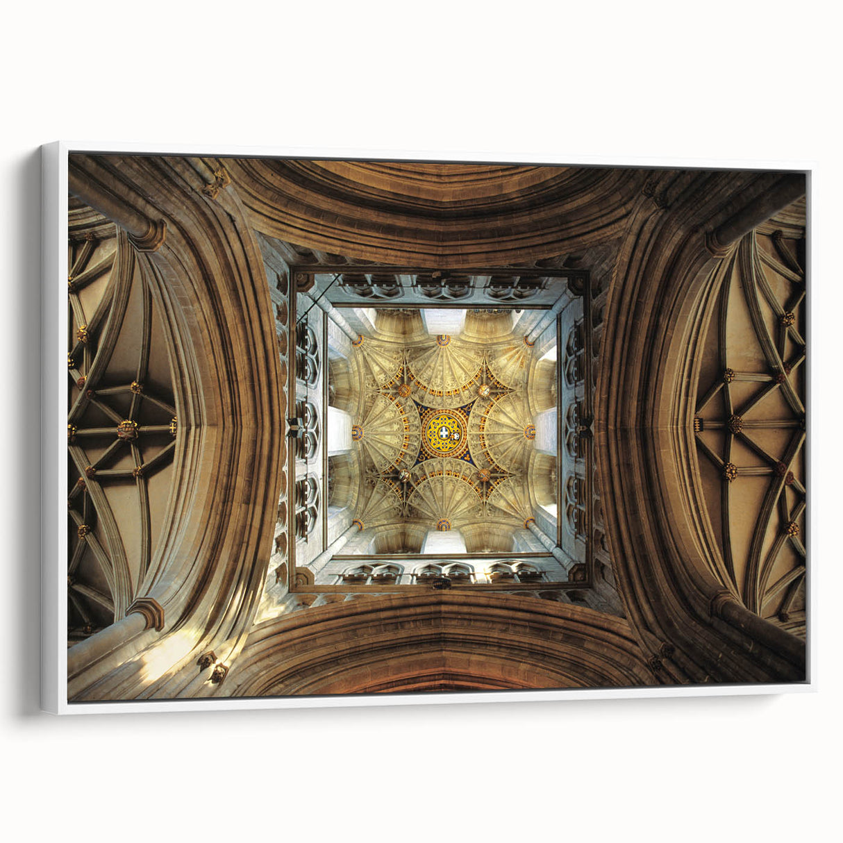 Framed canvas of a vintage-style New Zealand Canterbury landscape, featuring black and muted gray tones.