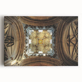 Large black and white stretched canvas of New Zealand's Canterbury scenery, suited for kitchen art.