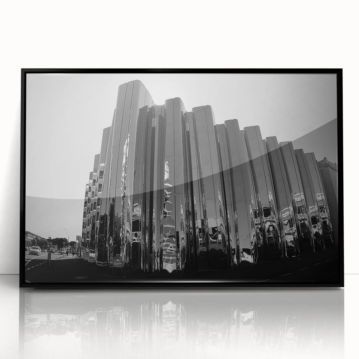Large abstract wall art depicting Taranaki, New Zealand in muted earth tones on a framed acrylic.