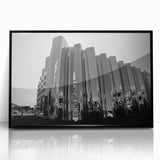 Large abstract wall art depicting Taranaki, New Zealand in muted earth tones on a framed acrylic.