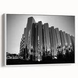 Vintage poster art of Taranaki, New Zealand in vibrant colors on a large framed canvas, suitable for living room decor.