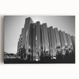 Black and white photograph of Mount Taranaki in New Zealand on stretched canvas, ideal for kitchen wall art.