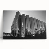 Black and white photograph of Mount Taranaki in New Zealand on stretched canvas, ideal for kitchen wall art or bedroom decor.