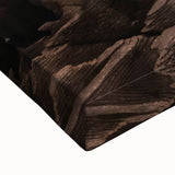 Large art of a black and white New Zealand west coast landscape on stretched canvas, suitable for bedroom wall decor.