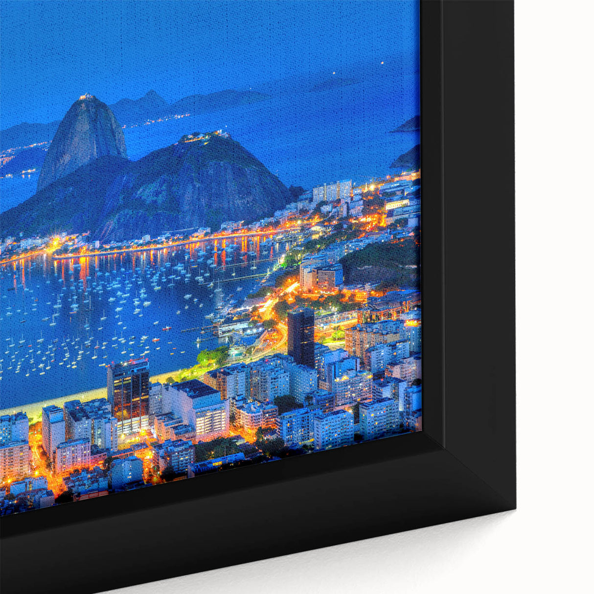 Extra large framed canvas of a textured, colorful abstract design, ideal for living room ambiance.