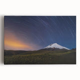 Black and white stretched canvas of Galapagos scenery, ideal for kitchen wall art.