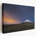 Large stretched canvas depicting the Galapagos scenery with vivid blue and green tones, suitable for kitchen wall art.