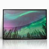 Large abstract wall art depicting an Alaskan landscape in muted earth tones on a framed acrylic.