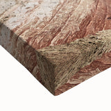 Black and white landscape art of Lake Powell on stretched canvas, suitable for bedroom decor.