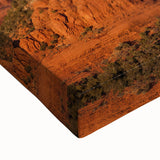 Black and white large art canvas of Sedona landscape, ideal for bedroom wall decor.