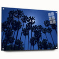 Acrylic print of Beverly Hills scenery in vibrant sunset colors, ideal for dining room art.