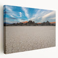 Death Valley landscape on stretched canvas featuring earthy tones, ideal for kitchen wall art.
