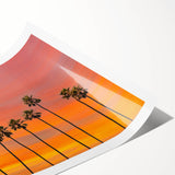 Extra large wall art featuring line art flowers in black on white, rolled print, ideal for large living room wall decor.