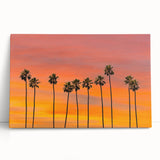 Black and white stretched canvas of Hollywood, California scenery, ideal for kitchen wall art or bedroom ambiance.
