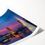 Extra large wall art featuring line art flowers in black and white on rolled print, ideal for large living room wall decor.