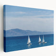 Large canvas print of Santa Barbara scenery in muted earth tones, suitable for kitchen wall art.