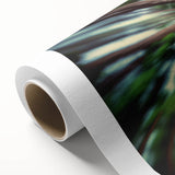 Art deco style poster of California's Sequoia scenery on rolled canvas, featuring earthy tones.