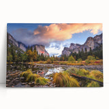 Black and white large canvas print of Yosemite scenery, ideal for kitchen wall art or bedroom ambiance.