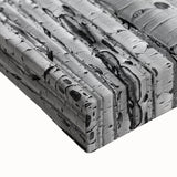 Large art of Aspen, Colorado landscape in black and white on stretched canvas, suitable for bedroom wall decor.