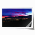 Extra large rolled print of Colorado Springs scenery with vibrant green and blue tones, ideal for art wall dining room.