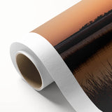 Art deco poster of Connecticut scenery on rolled canvas, in soft pastel shades, ideal for nursery wall art.