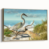 Framed canvas depicting a vintage-style Daytona landscape in muted black and gold tones, ideal for bedroom wall art.