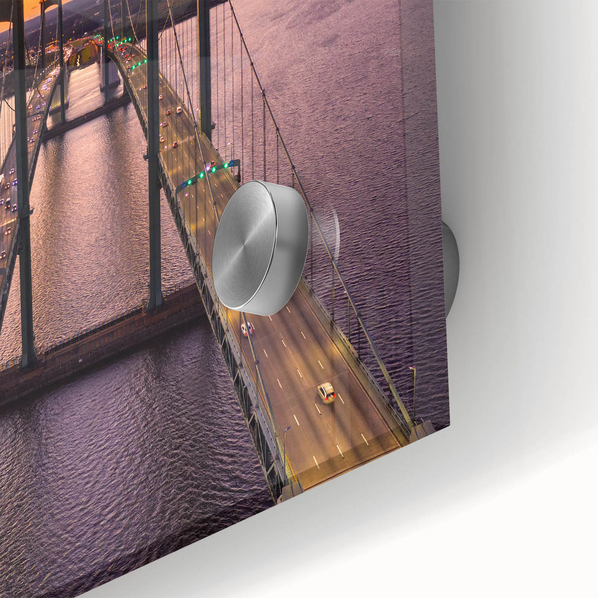 Large abstract wall art featuring swirling patterns in earthy tones on acrylic glass, suitable for dining room ambiance.