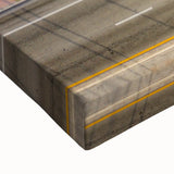 Black and white landscape art painting of Fort Lauderdale on large stretched canvas, suitable for bedroom wall decor.