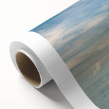 Art Deco style poster of Florida Keys on rolled canvas, featuring pastel shades, ideal for nursery wall art.