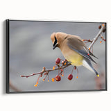 Black and white framed canvas depicting a vintage Iowa landscape, ideal for bedroom wall art.