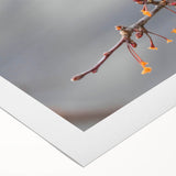 Art Deco poster featuring a serene Iowa landscape in soft pastel colors on rolled canvas, ideal for dining room wall art.