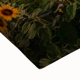 Large art depicting a black and white Kansas landscape on stretched canvas, suited for bedroom wall decor.