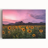 Black and white stretched canvas of Kansas scenery, ideal for kitchen wall art.