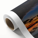 Art Deco style poster of Louisiana scenery on rolled canvas, featuring muted earth tones, ideal for nursery wall art.