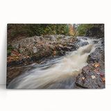 Black and white photograph of Acadia National Park on stretched canvas, ideal for kitchen wall art or bedroom.