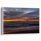 Vintage poster art of Annapolis, Maryland in colorful hues on a large framed canvas, ideal for living room decor.