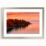 Textured art depicting abstract Minnesota scenery in muted earth tones, framed in silver, suitable for bedroom decor.