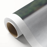 Art deco style poster of Charlotte skyline in pastel colors on rolled canvas, ideal for nursery wall art.