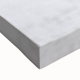 Black and white landscape art painting of Charlotte skyline on large stretched canvas, suitable for bedroom wall decor.