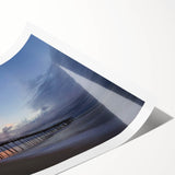 Extra large wall art featuring line art flowers in subtle tones on a rolled print, suitable for large living room decor.